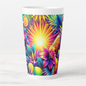 Tasse Latte Symphonie Neon Summer (Devant)