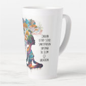 Tasse Latte Syncopat de femmes inspiré (Angle droit)
