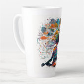 Tasse Latte Syncopat de femmes inspiré (Angle gauche)