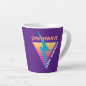 Tasse Latte Synthwave (Angle droit)