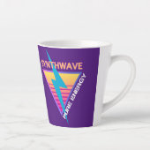 Tasse Latte Synthwave (Droite)
