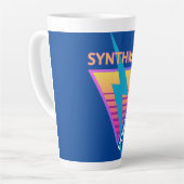Tasse Latte Synthwave (Angle gauche)