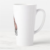 Tasse Latte T-Rex I Survived Turkey Day Chef (Droite)