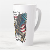 Tasse Latte T-Shirt (Angle droit)