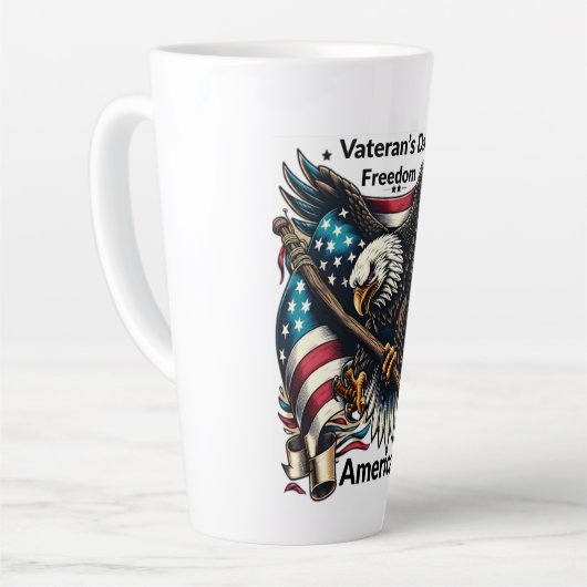 Tasse Latte T-Shirt (Angle gauche)