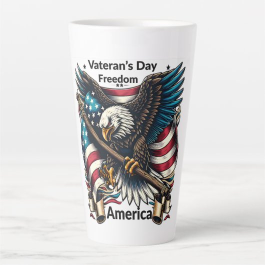 Tasse Latte T-Shirt (Devant)