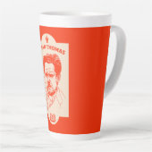 Tasse Latte T-shirt (Angle droit)