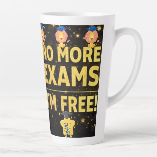 Tasse Latte T-Shirt (Droite)