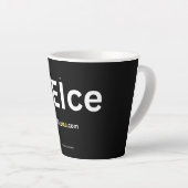 Tasse Latte T-shirt (Angle droit)