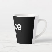 Tasse Latte T-shirt (Droite)