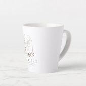 Tasse Latte T-Shirt (Angle droit)