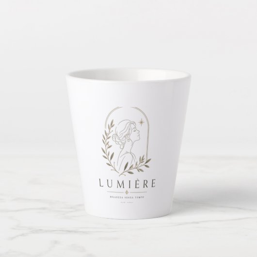 Tasse Latte T-Shirt (Devant)