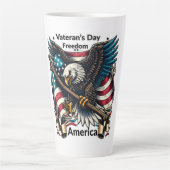 Tasse Latte T-Shirt (Devant)