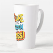Tasse Latte T-Shirt (Angle droit)