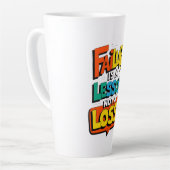 Tasse Latte T-Shirt (Angle gauche)