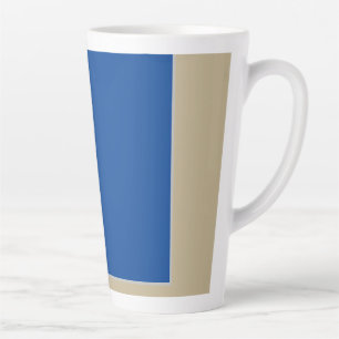Tasse Latte T-Shirt Cerami personnalisé couleur unie simple mi