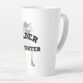 Tasse Latte t shirts (Angle droit)