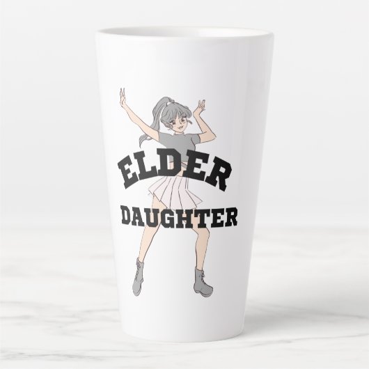 Tasse Latte t shirts (Devant)