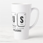 Tasse Latte Tableau périodique GENiUS - Conception scientifiqu (Droite)