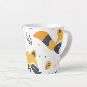 Tasse Latte tache (Angle droit)