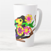 Tasse Latte Tacon été cool (Angle droit)