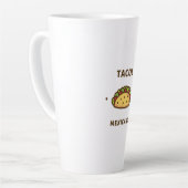 Tasse Latte tacos mexicano (Angle gauche)