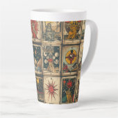 Tasse Latte Tarot vintage (Angle droit)