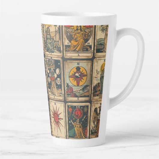 Tasse Latte Tarot vintage (Droite)