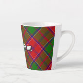 Tasse Latte Tartan Clan Grant (Droite)