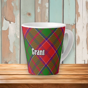 Tasse Latte Tartan Clan Grant