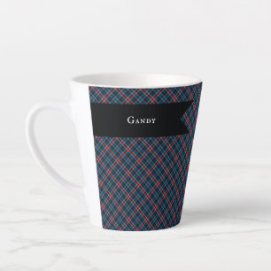 Tasse Latte Tartan des Highlands du clan Myrton Gandy