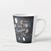 Tasse Latte Tarte citrouille, tarte Citrouille épicée (Droite)