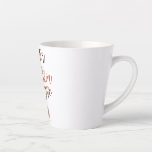 Tasse Latte Tarte plus douce que Citrouille - Tarte Citrouille (Droite)