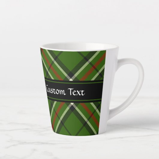 Tasse Latte Tarte verte, noire, rouge et blanche (Droite)