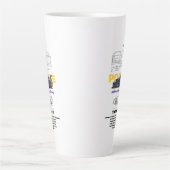 Tasse Latte Tasa Porsche GT3 RS (Devant)