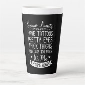 Tasse Latte Tatouage (Devant)