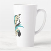 Tasse Latte Tatouage de maman génial (Droite)