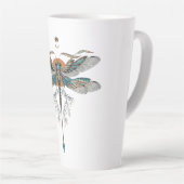 Tasse Latte Tattoo dragon (Angle droit)