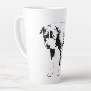 Tasse Latte Taureau de vacances, Regard stable