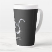 Tasse Latte Taurus diamant étincelant (Angle droit)
