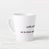 Tasse Latte taza café (Angle gauche)