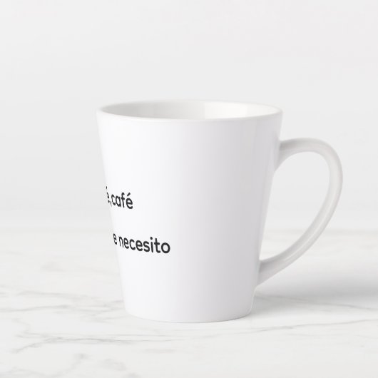 Tasse Latte taza café (Droite)
