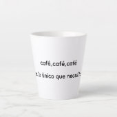 Tasse Latte taza café (Devant)