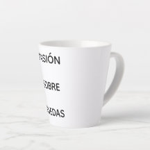 Taza con frase del mundo del motor 