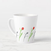 Tasse Latte Taza de café latte (Angle gauche)