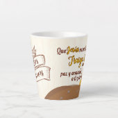 Tasse Latte Taza de Café Latte (Devant)