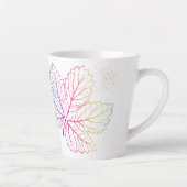 Tasse Latte Taza de café latte (Droite)