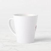 Tasse Latte Taza de café latte (Angle gauche)