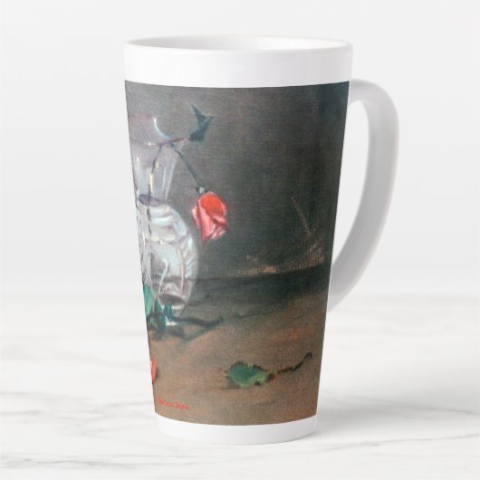 Tasse Latte Taza De Café Latte Bodegón (Angle droit)