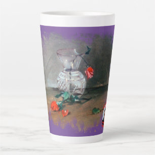 Tasse Latte Taza De Café Latte Bodegón